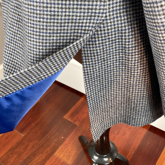 Tommy Hilfiger blazer coat wool plaid - Picture 8 of 14